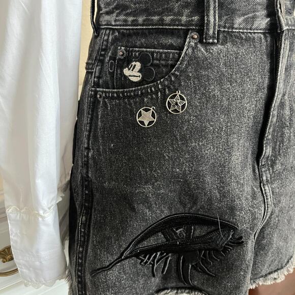 Marc jacobs black demin skirt - Picture 3 of 8